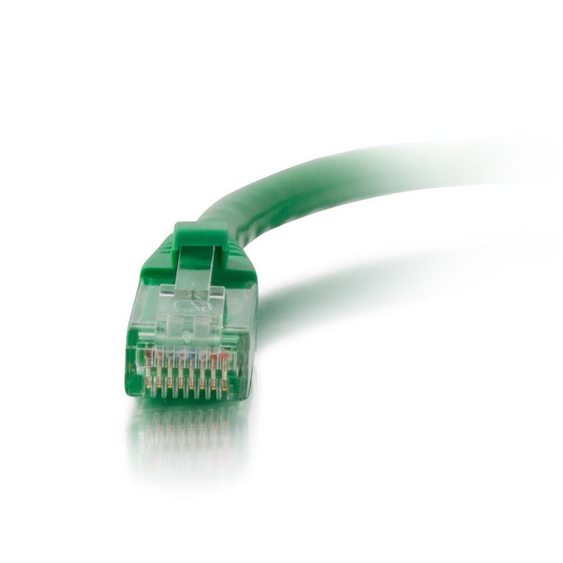 C2G Legrand Cat6 Ethernet Cable, Snagless Unshielded Cat6 Patch Cable, 20 Foot Snagless UTP Ethernet Cable, Green Ethernet Network Patch Cable, 1 Count, C2G 03996 - Image 3